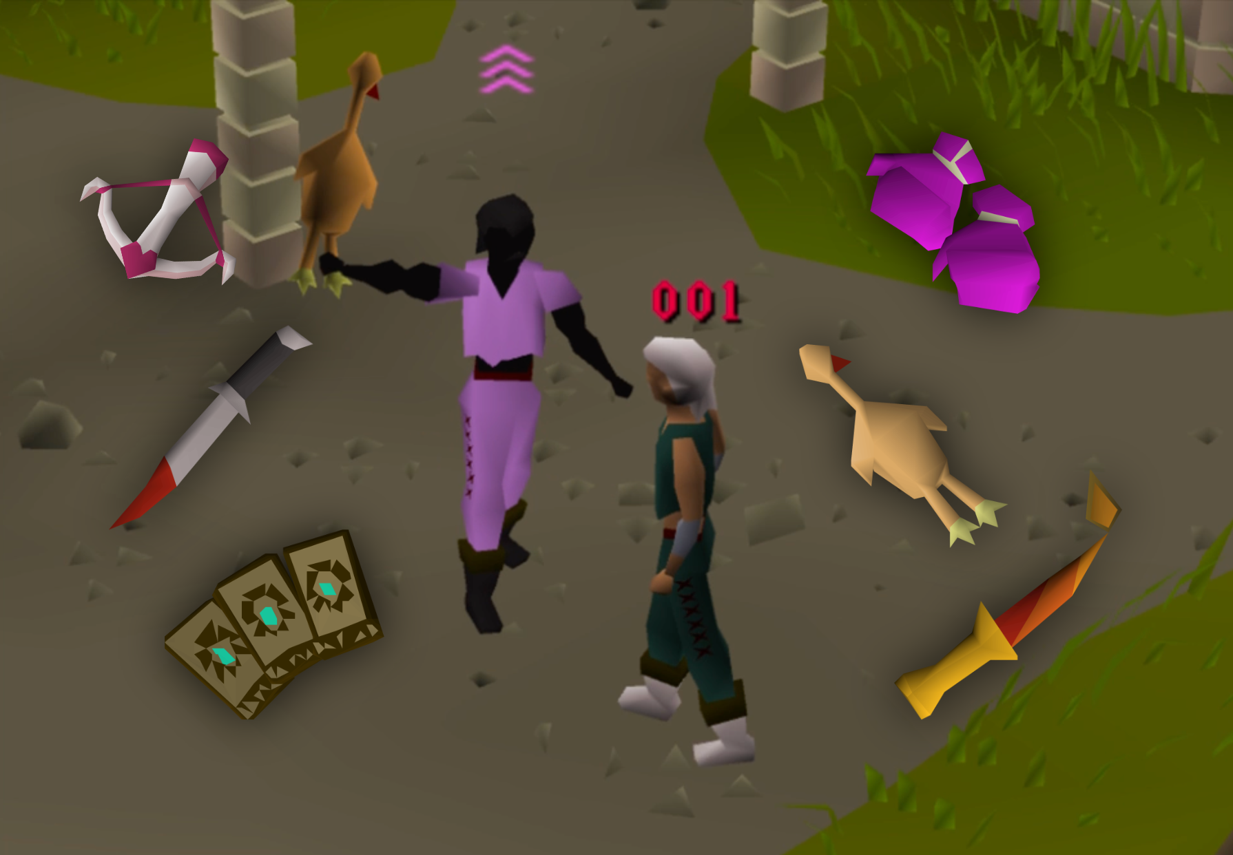 Eliminate Players with Fun Weapons